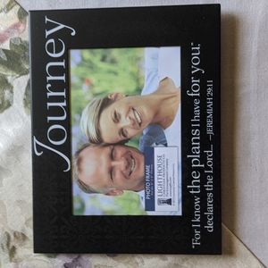 ✨4/$20 Picture frame with scripture 4"x6"